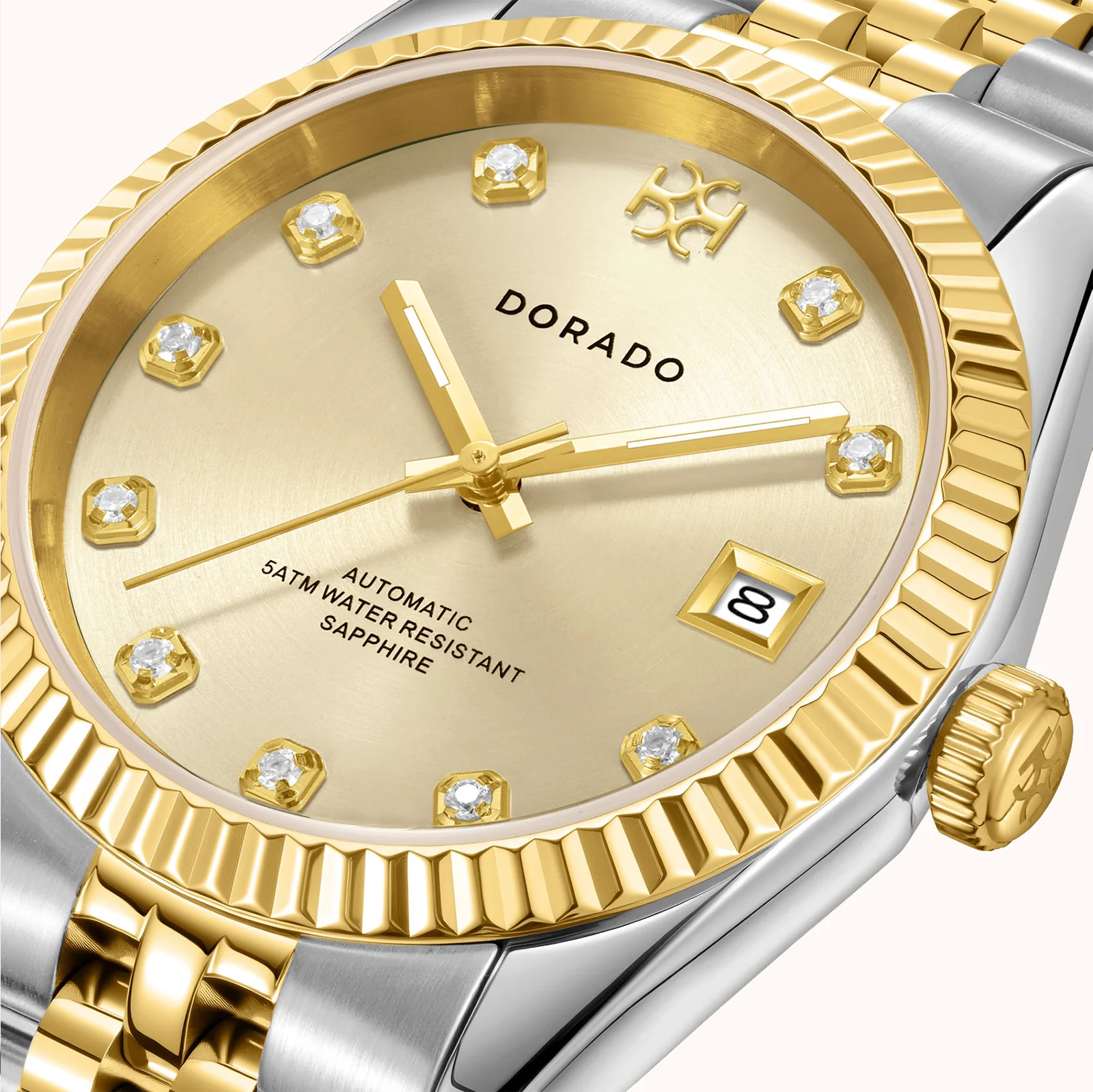 DORADO Two Tone Timeless Watch - Gold - Image 2