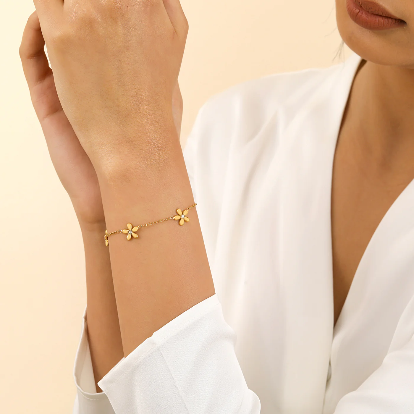 Multi Flower Bracelet - Image 2