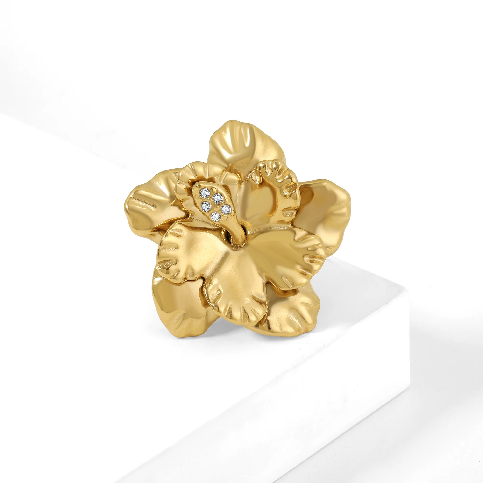 Hibiscus Petal Ring - Image 4