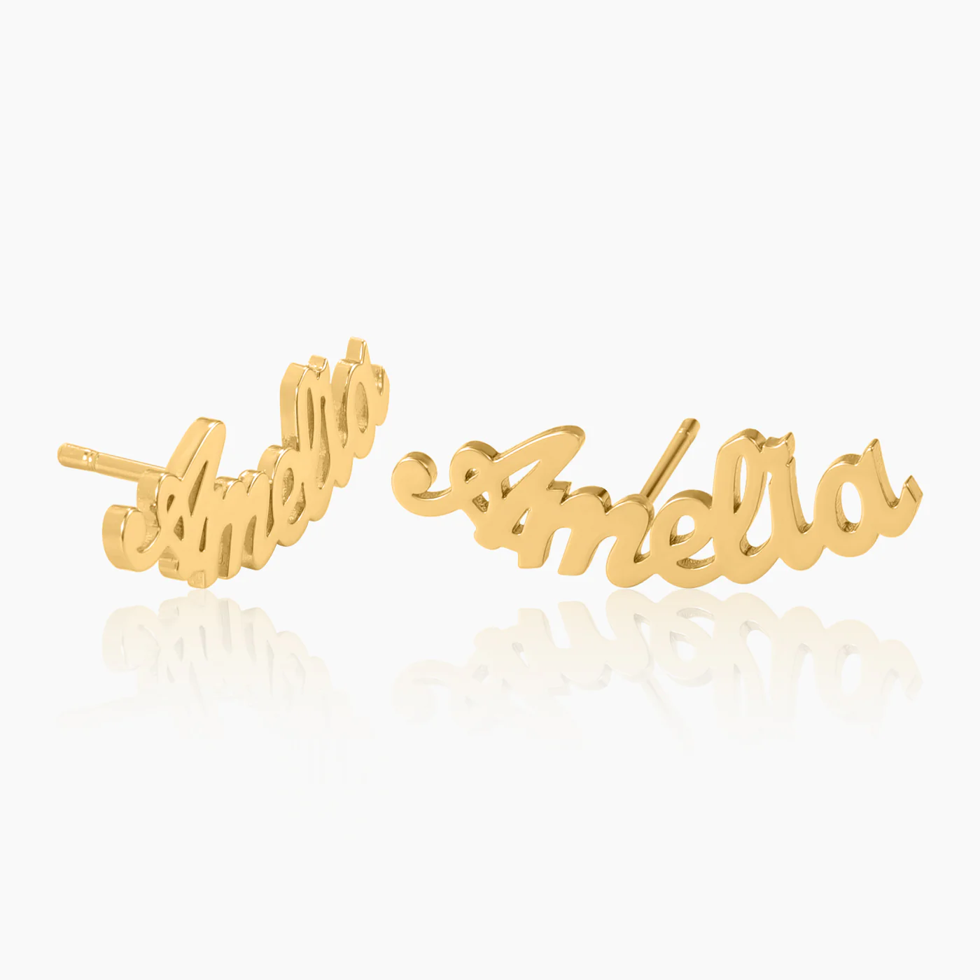 Name Stud Earrings - Image 7