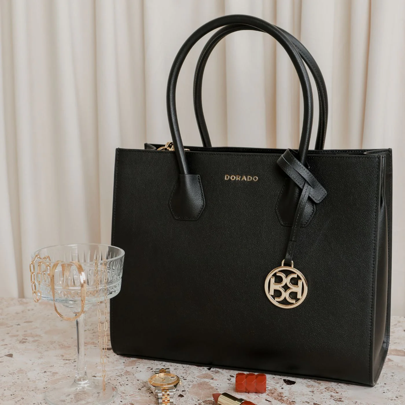 Vastella Tote Bag - Black - Image 2